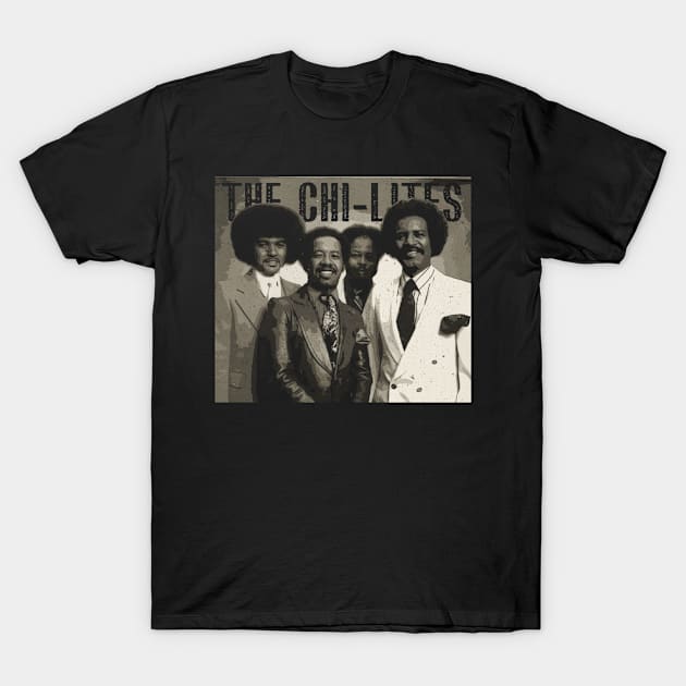 R&B Royce The Lites Band T-Shirts, Let Your Style Resonate with Soulful Sophistication T-Shirt by berengere pomeroy